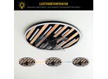 OTTO HOME LED Deckenleuchte "Deckenventilator Vollo", schwarz, 1, Ø 50cm H: 12,5cm, 1 Stk., Leuchten, inkl. Ventilator, dimmbar, CCT, Memory, Nachtlicht, Timer, IR-Fernbed., LED Deckenleuchte