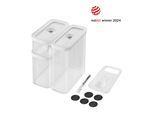 ZWILLING Fresh & Save CUBE CUBE Set, M / 5-tlg, Transparent-Weiß