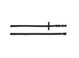 Hans Melzer Horse Equipment Hans Melzer Zügel feingummiert 15mm mit Stopper Pony
