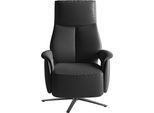 TV-Sessel SIT & MORE "TV Lazy", schwarz, B:75cm H:110cm T:85cm, Sessel, TV-Sessel, mit Herz-Waage-Positon und 3 Motoren