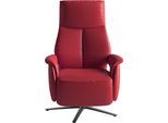 TV-Sessel SIT & MORE "TV Lazy", feuerrot, B:75cm H:115cm T:85cm, Sessel, TV-Sessel, mit Herz-Waage-Positon und 3 Motoren