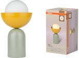 OSRAM Tischleuchte "Decor Bowl Table", gelb (grün, gelb), Ø 20cm H: 36,5cm, 1 Stk., Leuchten, Fassung E14, Stahl, Tischleuchte