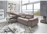 Ecksofa DIE PLANBAR "MP-IN16037 L-Form, Breite 289 cm, mit Federkern-Polsterung", lila (flieder), B:289cm H:85cm T:195cm, 100% Polyester, Sofas, Ecksofa, mit Sitztiefenverstellung & Zierkissen