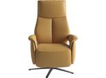 TV-Sessel SIT & MORE "TV Lazy", curry, B:75cm H:115cm T:85cm, Sessel, TV-Sessel, zur Auswahl mit Herz-Waage-Position