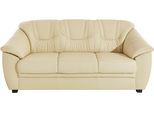 3-Sitzer SIT & MORE "Savona", beige (creme), B:198cm H:90cm T:90cm, PRIMABELLE-Microfaser (100% Polyester);SOFTLUX/Struktur (Korpus in Kunstleder, Sitz und Rücken in Strukturstoff aus 75% Polyester und 25% Viskose);Kunstleder SOFTLUX;NaturLEDER (echtes Rindsleder), Korpus in Kunstleder SOFTLUX, Sofas, 3-Sitzer, mit Federkern