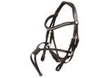 Hans Melzer Horse Equipment Hans Melzer Trense Calgary mexikanisches Reithalfter braun/silber Pony