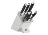 ZWILLING All * Star 7-tlg, Messerblockset, Silber, Weiß