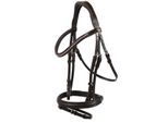 Hans Melzer Horse Equipment Hans Melzer Trense Calgary englisches Reithalfter braun/silber Pony