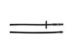Hans Melzer Horse Equipment Hans Melzer Zügel feingummiert 15mm ohne Stopper WB (Warmblut)