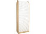 Livetastic , Weiß, Eiche Artisan , Holzwerkstoff , 3 Fächer , 69x192x44 cm ,