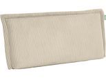 Rückenkissen PAIDI "Cord in verschiedenen Ausführungen, Relaxkissen, 90/120/140 cm Breite", beige (vanilla ice), B:10cm H:40cm L:91cm, Polyester, Funktionskissen, Rückenlehne für Bett und Sofa, abnehmbarer und waschbarer Bezug
