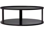 Bodenschutzplatte COOKKING "Feuerschalenbasis & Holzlager 62", schwarz, B:62cm H:30mm L:62cm, Stahl, Bodenschutzplatten, Ø 62 cm