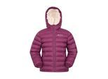 Mountain Warehouse Gewatteerde jas met imitatiebont voor kinderen/kinders (Roze)