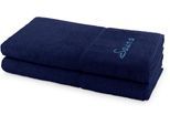 Saunatuch MÖVE FOR FROTTANA, grün (deep sea), B:80cm L:200cm, Walkfrottier, Obermaterial: 100% Baumwolle, Handtücher