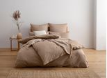 Bettwäsche OTTO HOME "Luisa", braun (mocca), B/L: 135cm x 200cm, 1 Stk., 1 Stk., Renforcé, B/L: 80cm x 40cm, 2 Stk., Renforcé, Obermaterial: 100% Baumwolle, Bettwäsche, Bettwäsche, ab Gr. 135x200, auch in PREMIUM Qualitäten erhältlich
