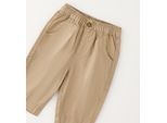 Outdoorhose MINIBANDA "BABY BOY TROUSERS", Mädchen, Gr. 9, EURO-Größen, beige, 98% Baumwolle, 2% Elasthan, Hosen Outdoorhose