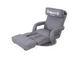 Minecraft Gamingstuhl, Grau, Metall, Textil, Gaming, 62x80x60 cm, Sitzfläche 360° drehbar, Nackenkissen abnehmbar, ausziehbare Fußstütze, Kinder- & Jugendzimmer, Jugendmöbel, Gamingstühle