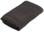 Gaestehandtuecher WEWO FASHION "9518G", grau (anthrazit), B:30cm L:50cm, Frottee, Frottier, Handtücher, Gaestehandtuecher, saugstark