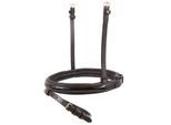 Hans Melzer Horse Equipment Hans Melzer Reithalfter spezial englisch kombiniert LACK braun/silber braun unterlegt VB/ COB (Vollblut)