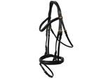 Hans Melzer Horse Equipment Hans Melzer Trense Bad Harzburg schwarz/messing WB EXTRA (KB-Kaltblut)