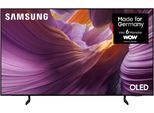 SAMSUNG OLED-Fernseher "GQ77S85FAE OLED-Fernseher", Energieeffizienz: F, schwarz, 77 ″, Fernseher, HDR Pro & Glare Free, Dolby Atmos & AI Sound, Gaming Hub, bis zu 165Hz, OLED-Fernseher