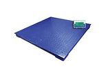 Wägebrücke Adam PT-312, Wägebereich 1000 g-3000 kg, mit AE403 Display, B 1200 x T 1200 x H 100 mm, Stahl, blau