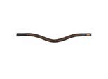 Hans Melzer Horse Equipment Hans Melzer Stirnriemen Hannover/Krusemark schwarz/messing VB/ COB (Vollblut)