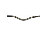 Hans Melzer Horse Equipment Hans Melzer Stirnriemen Bredeneek schwarz/messing VB/ COB (Vollblut)