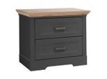 Möbelix , Graphitfarben, Eiche Artisan , Holzwerkstoff , 1 Schublade(n) Schubladen , 64x54x41 cm , Soft-Close-System ,