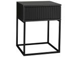 Livetastic , Graphitfarben, Schwarz , Metall, Holzwerkstoff , 1 Schublade(n) Schubladen , 40x52x38.5 cm ,