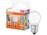 OSRAM LED-Leuchtmittel "LED-Lampe Star Miniballform P40", Energieeffizienz: D (A-G), weiß, L:8,4cm Ø:4,5cm, Leuchtmittel