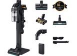 SAMSUNG Akku-Handstaubsauger "VS70H28HFC/WD, Jet 95S CompleteClean", soapstone charcoal, B:25cm H:93cm T:20,2cm, Akkusauger, beutellos, 770 W, beutellos, Ersatzakku separat erhältlich
