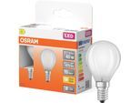 OSRAM LED-Leuchtmittel "LED-Lampe Star Miniballform P", Energieeffizienz: D (A-G), weiß, L:8,4cm Ø:4,5cm, Leuchtmittel