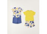 Shorts IDO "BABY BOY SUMMER SET", Mädchen, Gr. 12, EURO-Größen, weiß, royal, 100% Baumwolle, Hosen Shorts