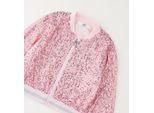 Outdoorjacke IDO "BABY GIRL JACKET", Mädchen, Gr. 4A, rosa (pink), 100% Polyester, Jacken Outdoorjacke