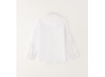 Businessshirt IDO "BABY BOY LONG SLEEVE SHIRT", Jungen, Gr. 5A, weiß (optical weiß), 98% Baumwolle, 2% Elasthan, Shirts
