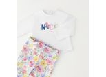 Shorts MINIBANDA "BABY GIRL SET", Mädchen, Gr. 6, EURO-Größen, weiß, fuchsia, 95% Baumwolle, 5% Elasthan, Hosen Shorts