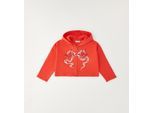 T-Shirt SARABANDA "BABY GIRL SWEATER", Mädchen, Gr. 24M, coral, 95% Baumwolle, 5% Elasthan, Shirts T-Shirt