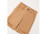 Shorts IDO "BABY BOY SUMMER TROUSER", Mädchen, Gr. 9M, EURO-Größen, beige, 98% Baumwolle, 2% Elasthan, Hosen Shorts