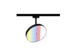 PAULMANN Schienensystem-Leuchten "Hildor 500lm 7,5W RGBW+ dimmbar 230V", bunt (schwarz), Ø 18cm H: 23,8cm, 1 Stk., Leuchten, Smart Home