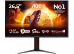 AOC OLED-Monitor "Q27G4ZD", Energieeffizienz: F (A-G), schwarz, B:60,93cm H:35,77cm T:5,13cm, Monitore