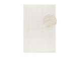 Hanse Home Juteteppich Bouclé, Weiß, Textil, Uni, rechteckig, 120x170 cm, Oeko-Tex® Standard 100, für Fußbodenheizung geeignet, in verschiedenen Größen erhältlich, pflegeleicht, strapazierfähig, Teppiche & Böden, Teppiche, Naturteppiche