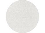 Teppich AYYILDIZ TEPPICHE "Nizza 1800 Kurzflorteppich", beige (cream), H:6mm Ø:200cm, Polypropylen, Teppiche, Teppich, pflegeleicht, leicht melierter Kurzflor, ringsum gekettelt, Wohnzimmer