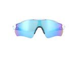 Oakley Sport Heren gepolijste witte prizm saffier zonnebril