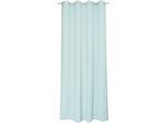 Vorhang TOM TAILOR HOME "Dove Signature", grün (jade), B:140cm H:250cm, Polyester, Gardinen, Vorhang, blickdicht