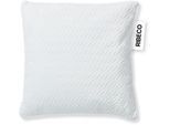 Nackenstützkissen RIBECO "Luca Kissen 40x80 & 80x80 cm, 18 cm Höhe", weiß, B:80cm H:18cm L:80cm, Bezug: 100% Polyester. Kissenbezug: 100% Polyester. Steppfüllung: 100% Polyester, Kopfkissen, Nackenstützkissen, mit kleinen Taschenfedern & mit über 1700 positiven Kundenbewertungen
