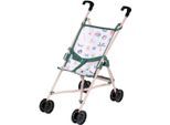 Puppenbuggy BABY BORN "Dschungel-Design", grün (weiß, grün), Puppenwagen, Kinder, Kunststoff, Puppenbuggy