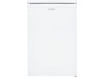 Vollraumkühlschrank exquisit KS16-4-E-040E, 100 W, 109 l, 40 dB, 2 Fächer/1 Kühlfach/1 Frischefach/3 Türfächer, B 550 x T 570 x H 855 mm, weiß