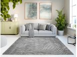 Teppich OCI DIE TEPPICHMARKE "LIV CORAL", grau, B:80cm H:20mm L:250cm, Obermaterial: 80% Polypropylen, 20% Polyester, Teppiche, Teppich, Designer Teppich, auch in rund, quadratisch und als Läufer erhältlich