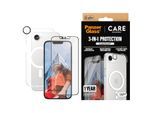 CARE BY PANZERGLASS Handyhülle "Flagship 3-in-1 Set", transparent, Smartphones, Hüllen, Backcover, Schutzhülle, Handyschutzhülle, Case, Schutzcase, stoßfest